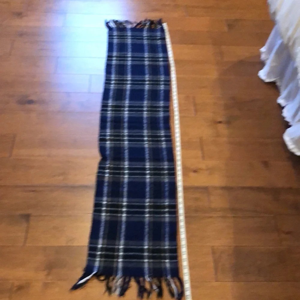 Plaid Winter scarf for a man or a woman
